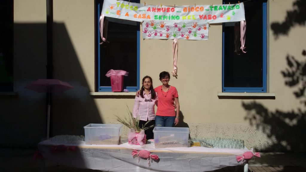 stand classe rosa